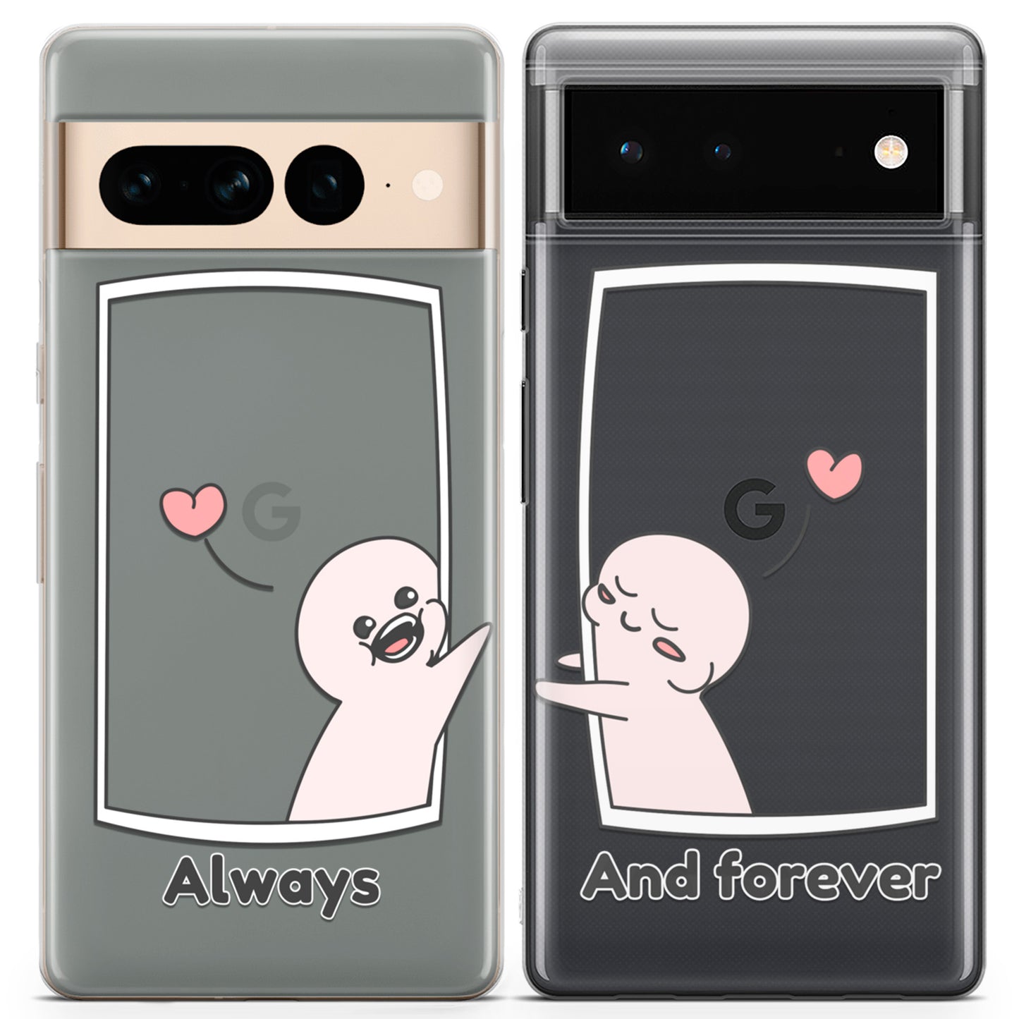 Cavka iPhone Couple Cases Always and Forever