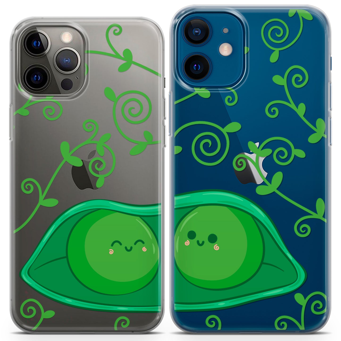 Cavka iPhone Couple Cases Lovely Peas