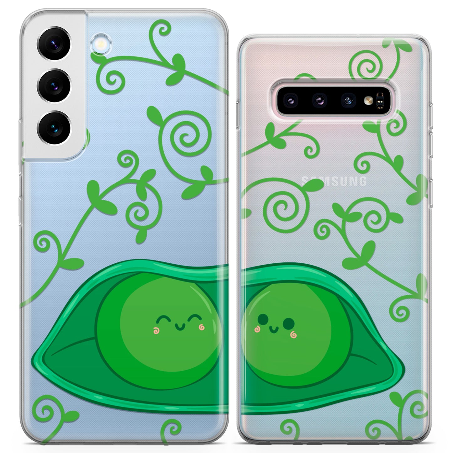 Cavka iPhone Couple Cases Lovely Peas