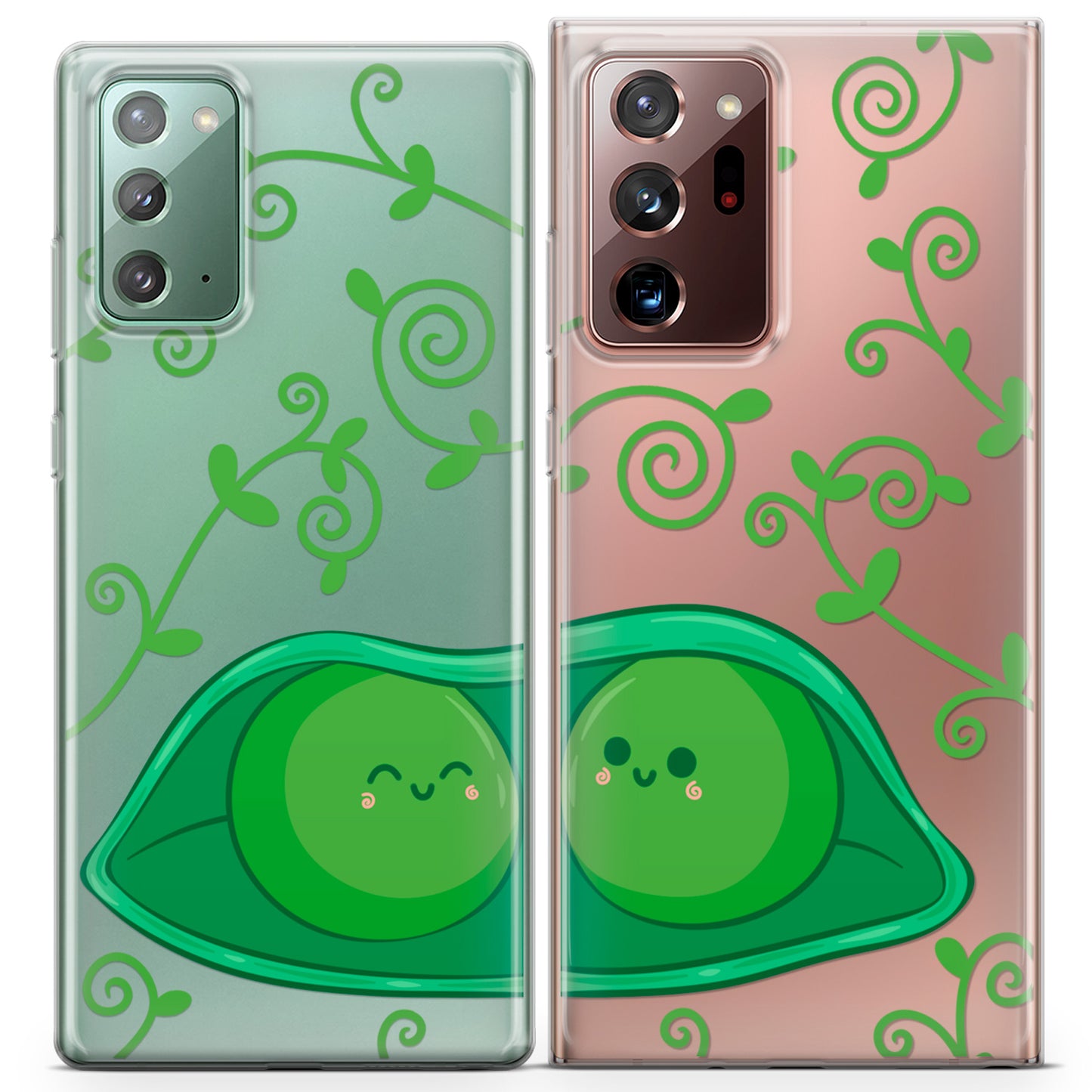 Cavka iPhone Couple Cases Lovely Peas