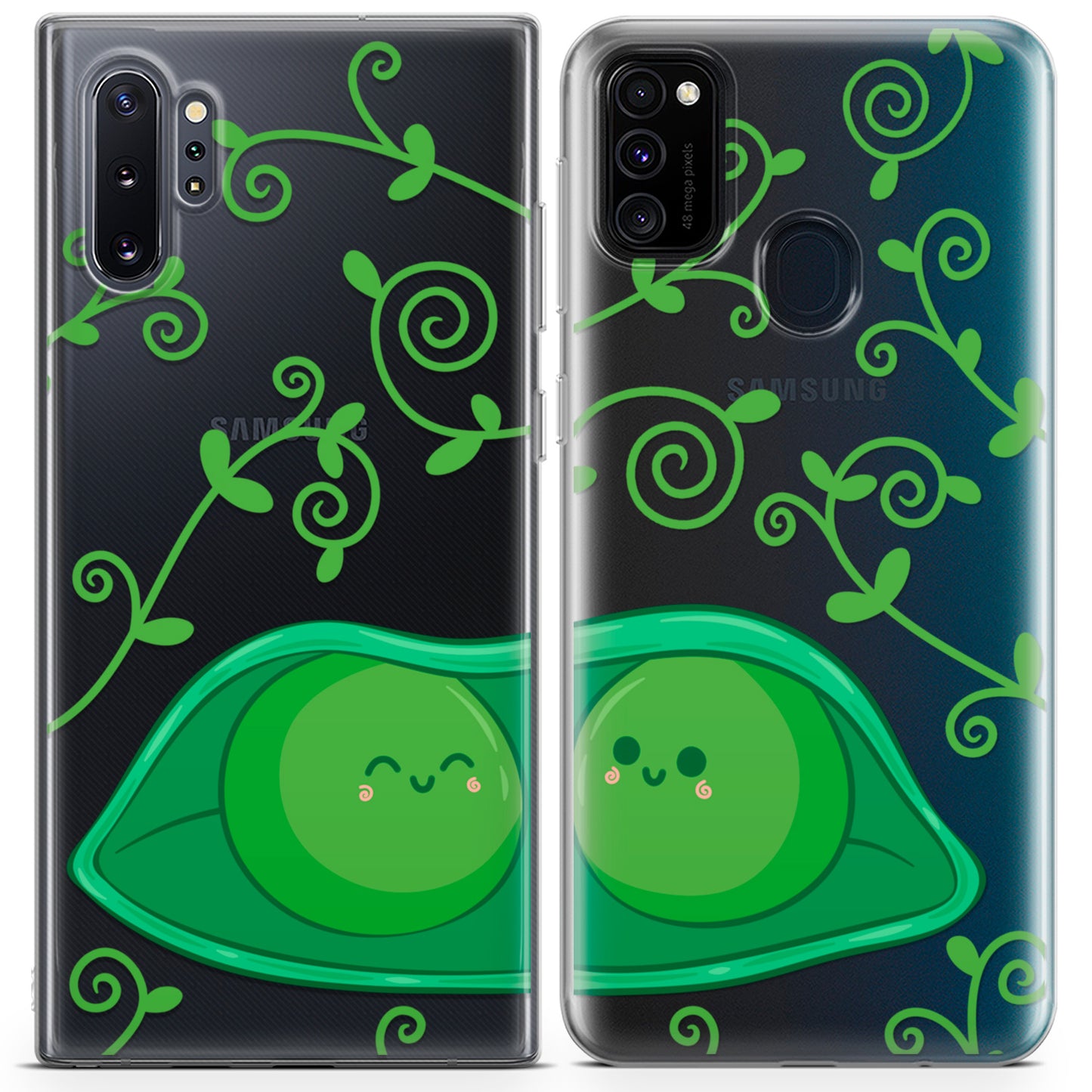 Cavka iPhone Couple Cases Lovely Peas