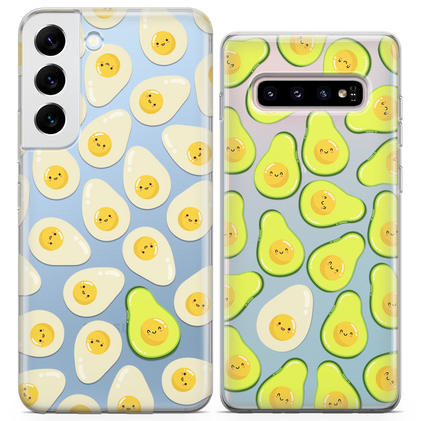 Cavka iPhone Couple Cases Avocado Eggs