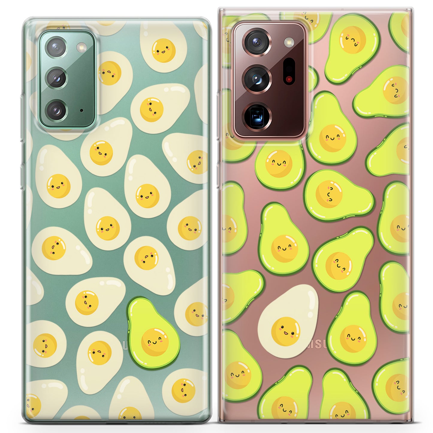 Cavka iPhone Couple Cases Avocado Eggs