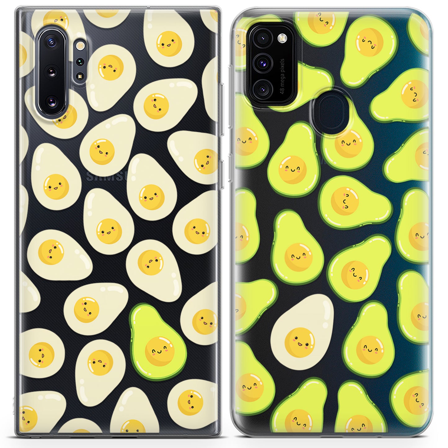 Cavka iPhone Couple Cases Avocado Eggs