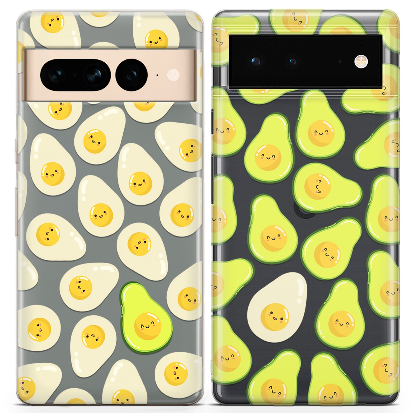 Cavka iPhone Couple Cases Avocado Eggs