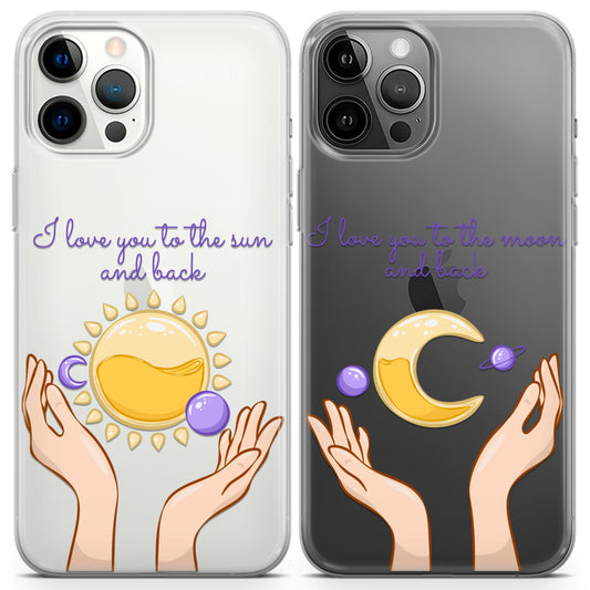 Cavka iPhone Couple Cases Celestial Love