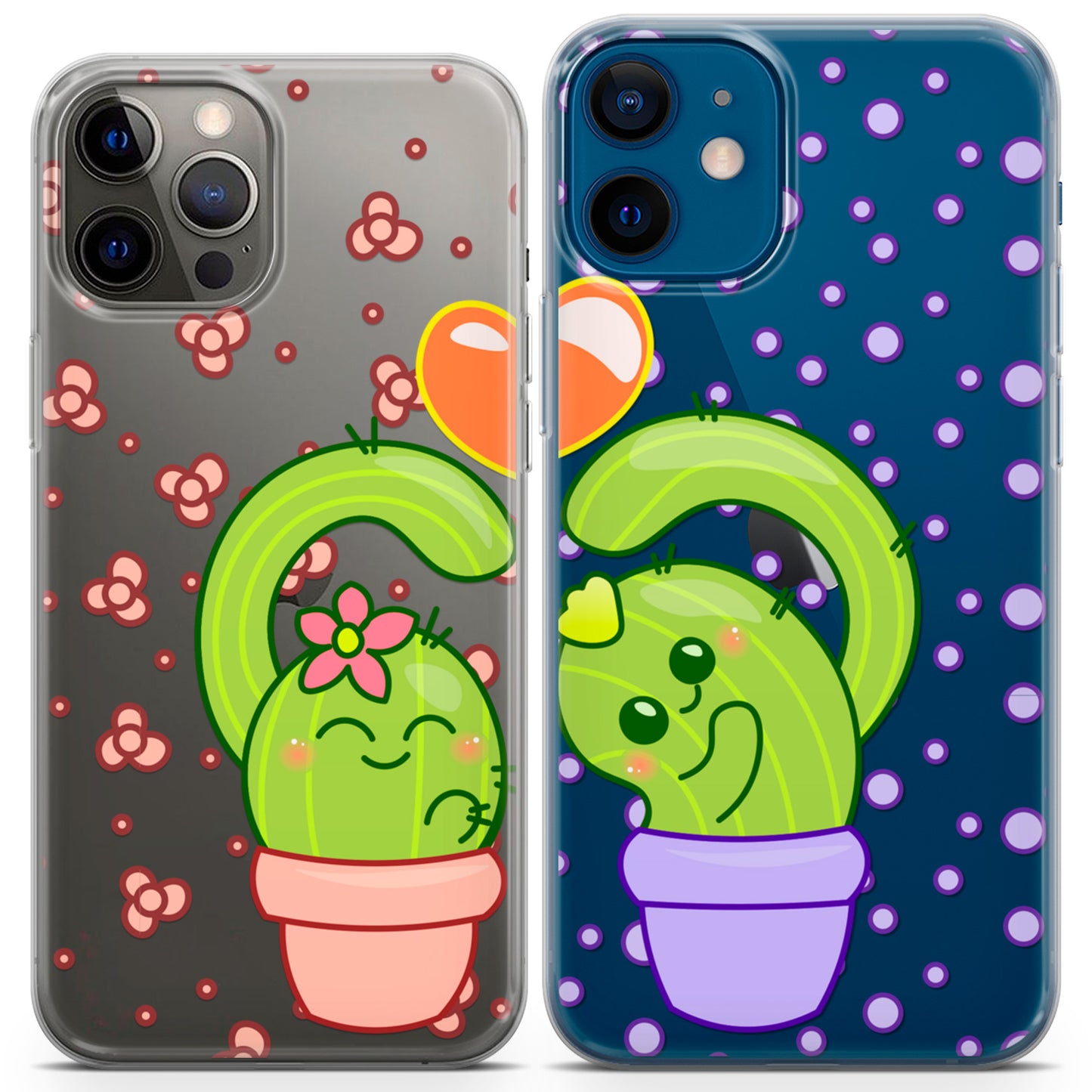 Cavka iPhone Couple Cases Cactus Couple