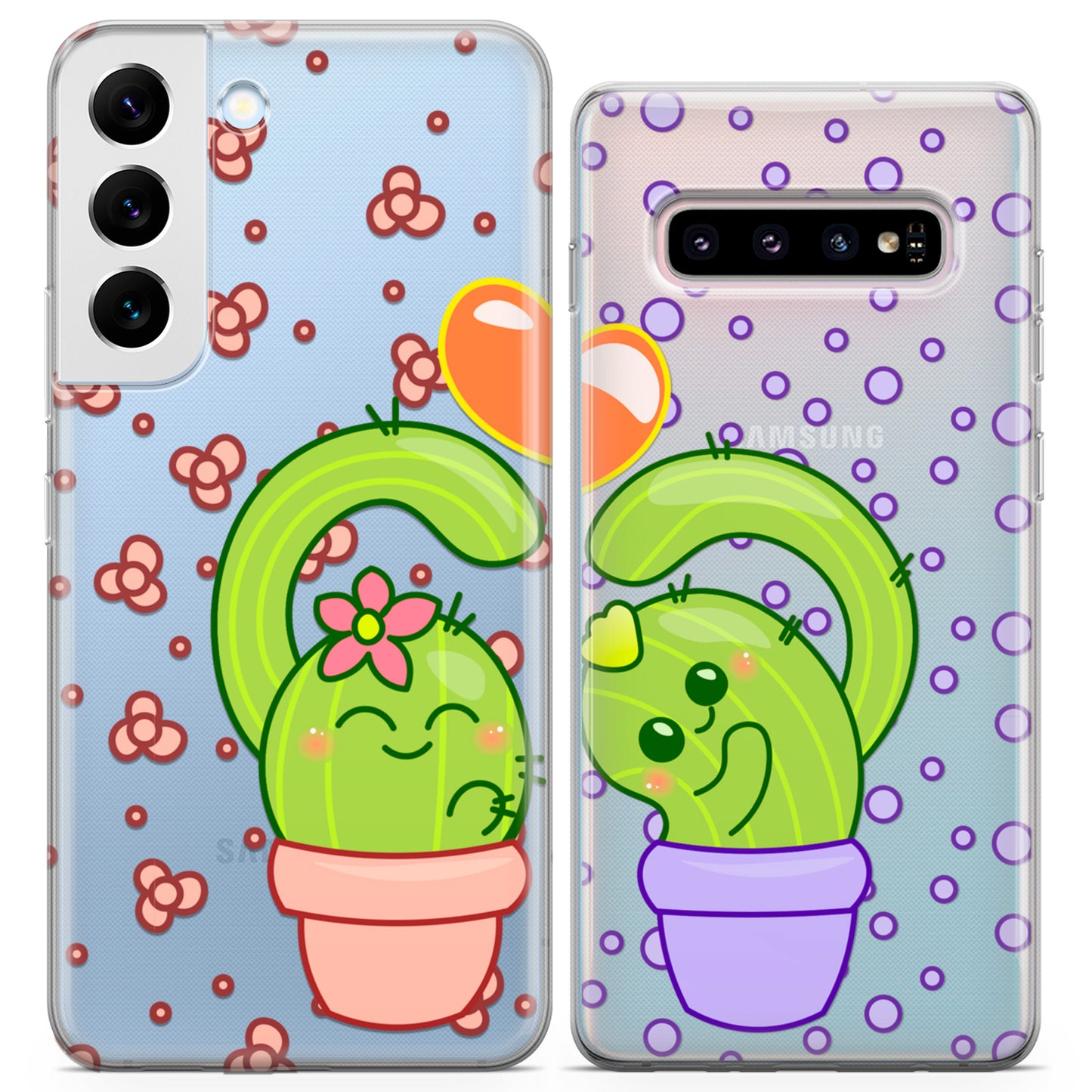 Cavka iPhone Couple Cases Cactus Couple