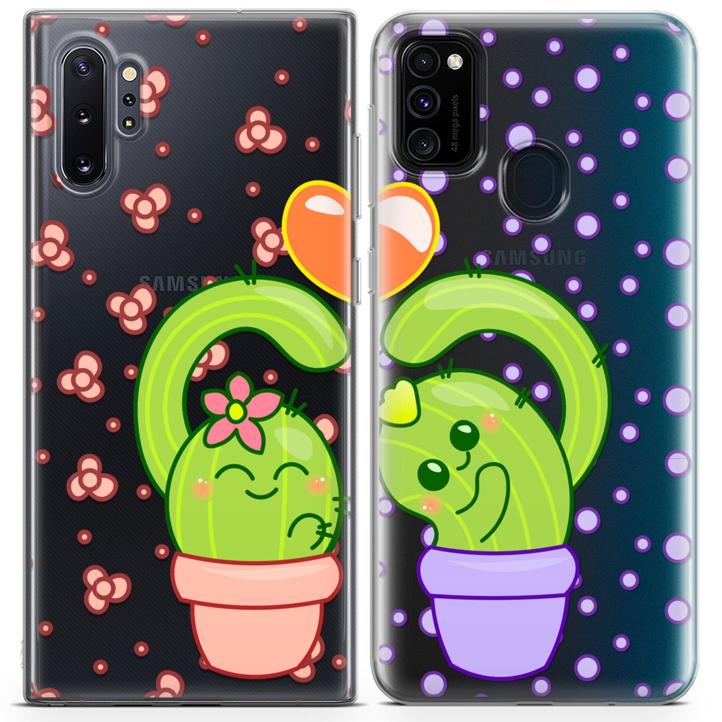 Cavka iPhone Couple Cases Cactus Couple