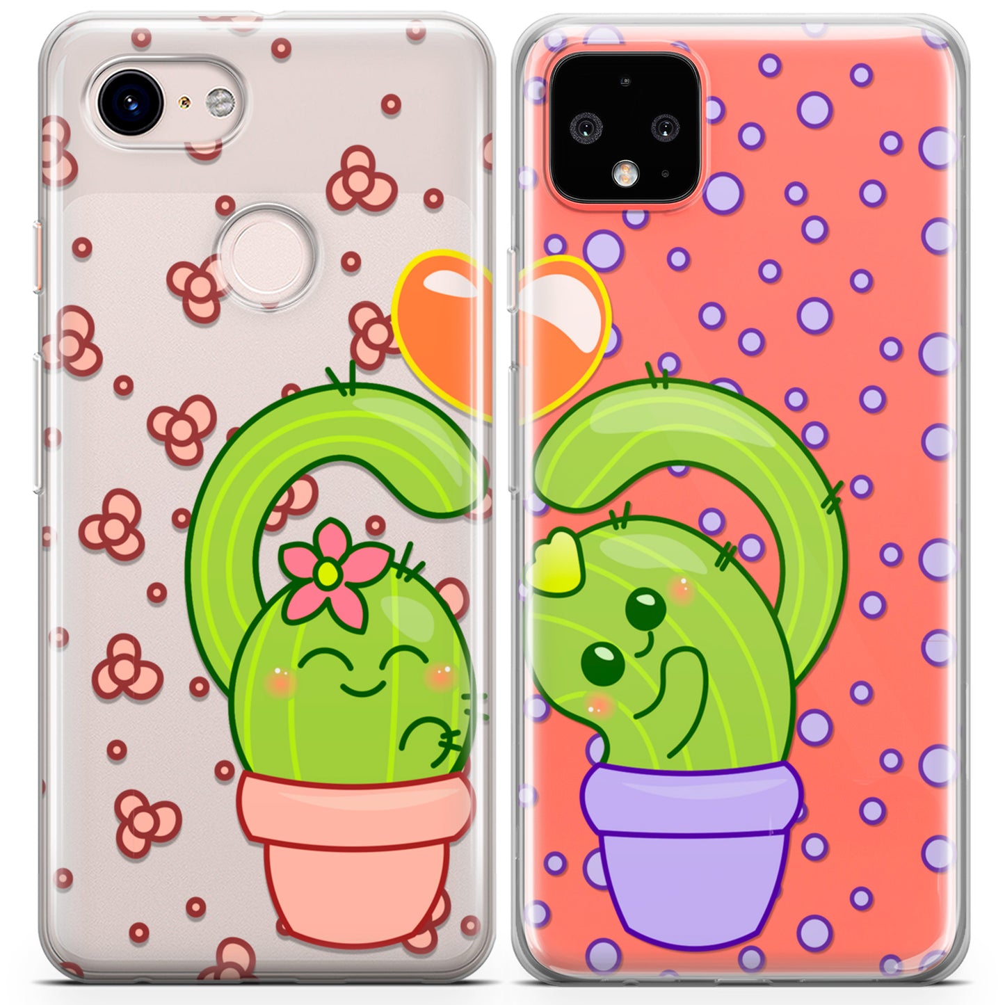 Cavka iPhone Couple Cases Cactus Couple