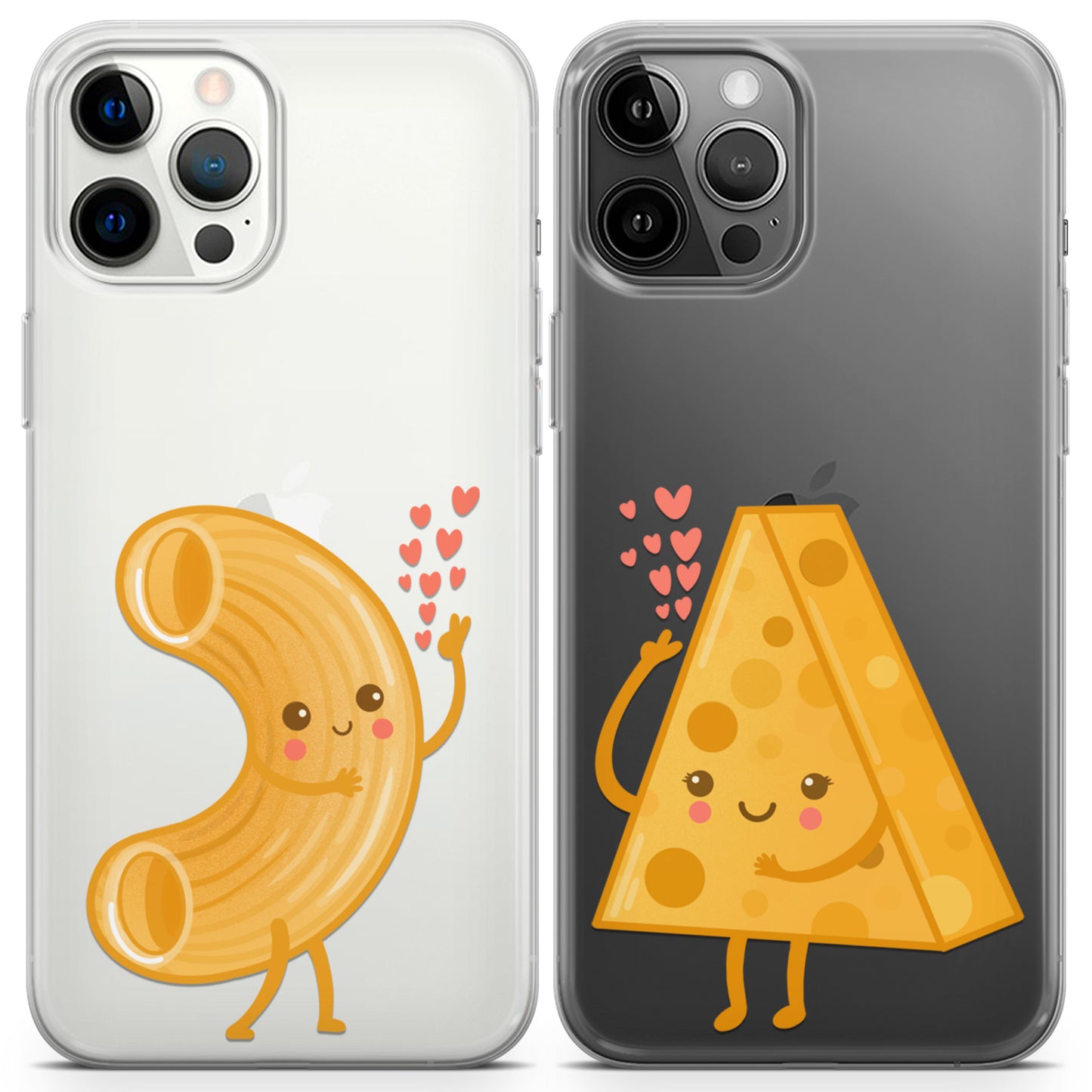 Cavka iPhone Couple Cases Mac and Cheese