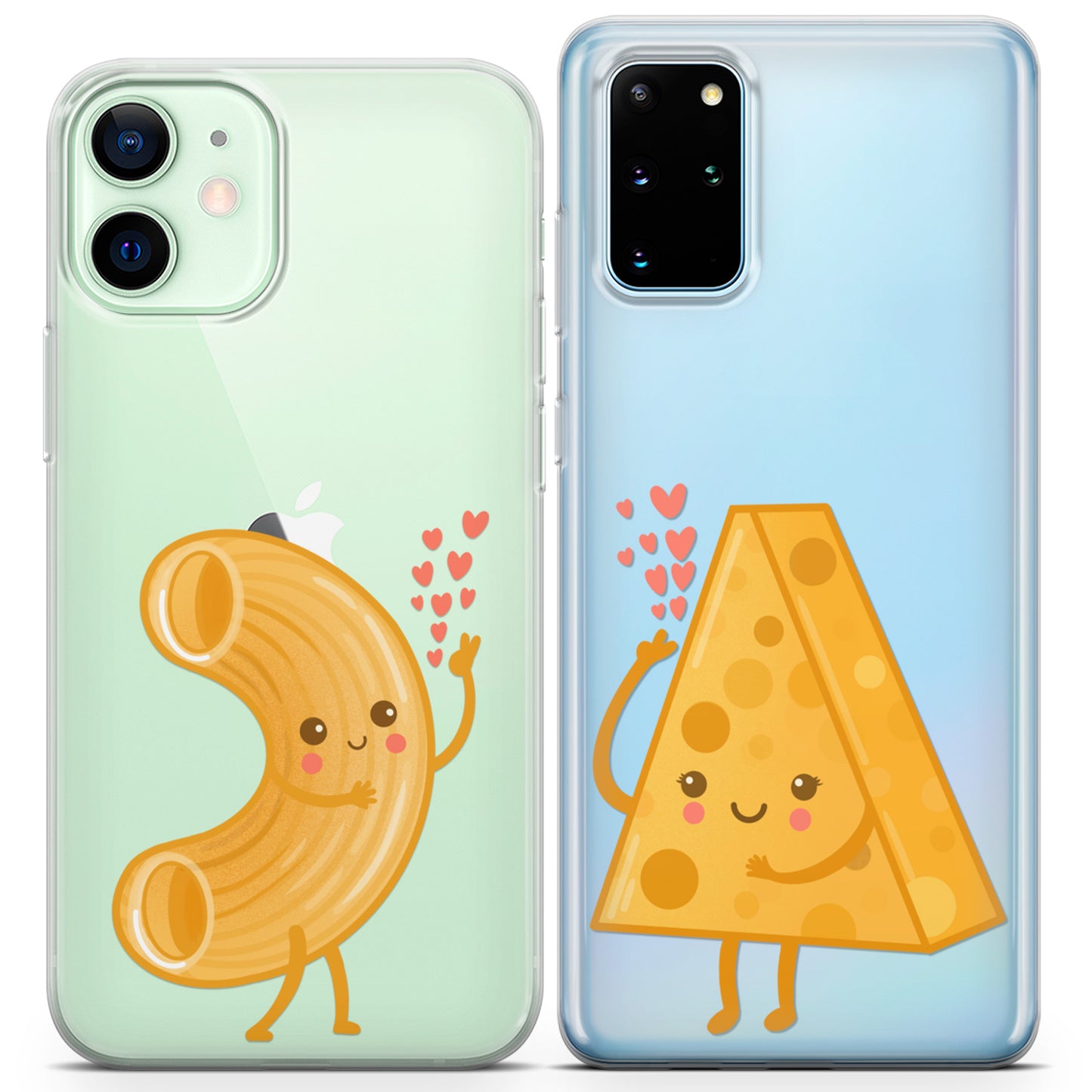 Cavka iPhone Couple Cases Mac and Cheese