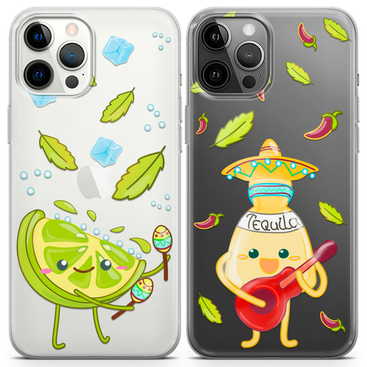 Cavka iPhone Couple Cases Tequila and Lime