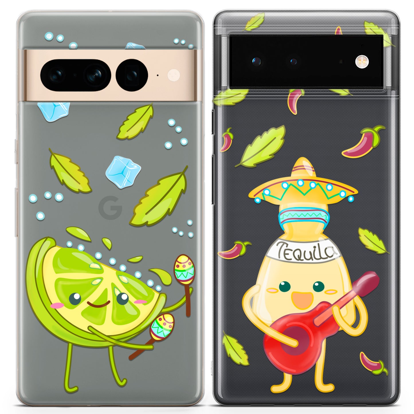 Cavka iPhone Couple Cases Tequila and Lime