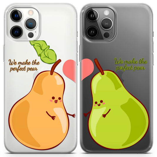 Cavka iPhone Couple Cases Perfect Pear