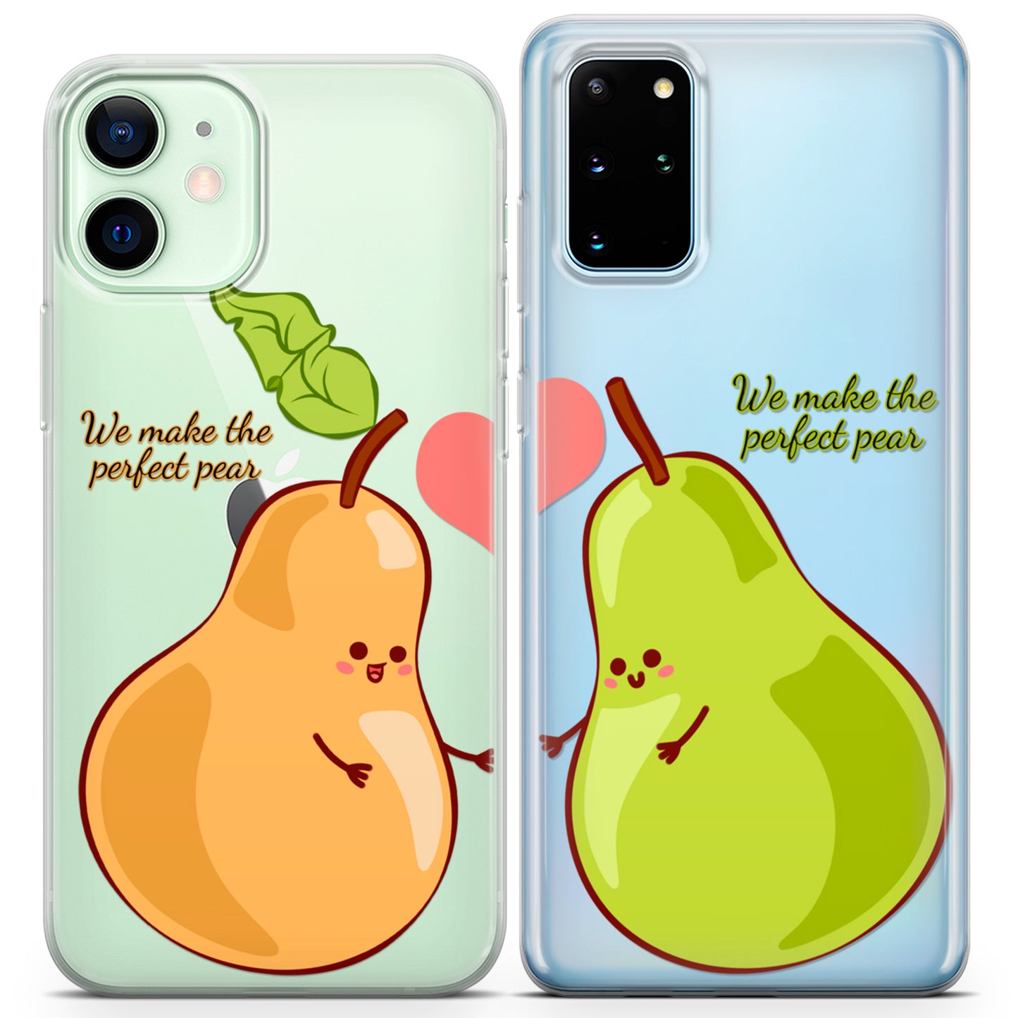 Cavka iPhone Couple Cases Perfect Pear