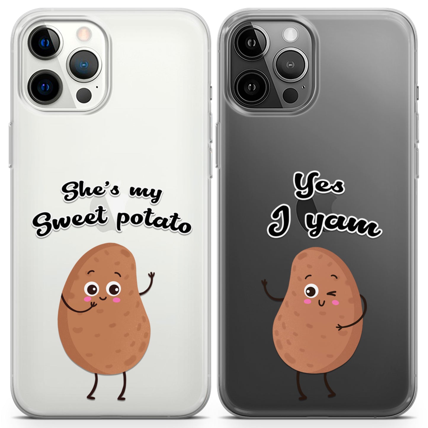 Cavka iPhone Couple Cases Sweet Potatoes