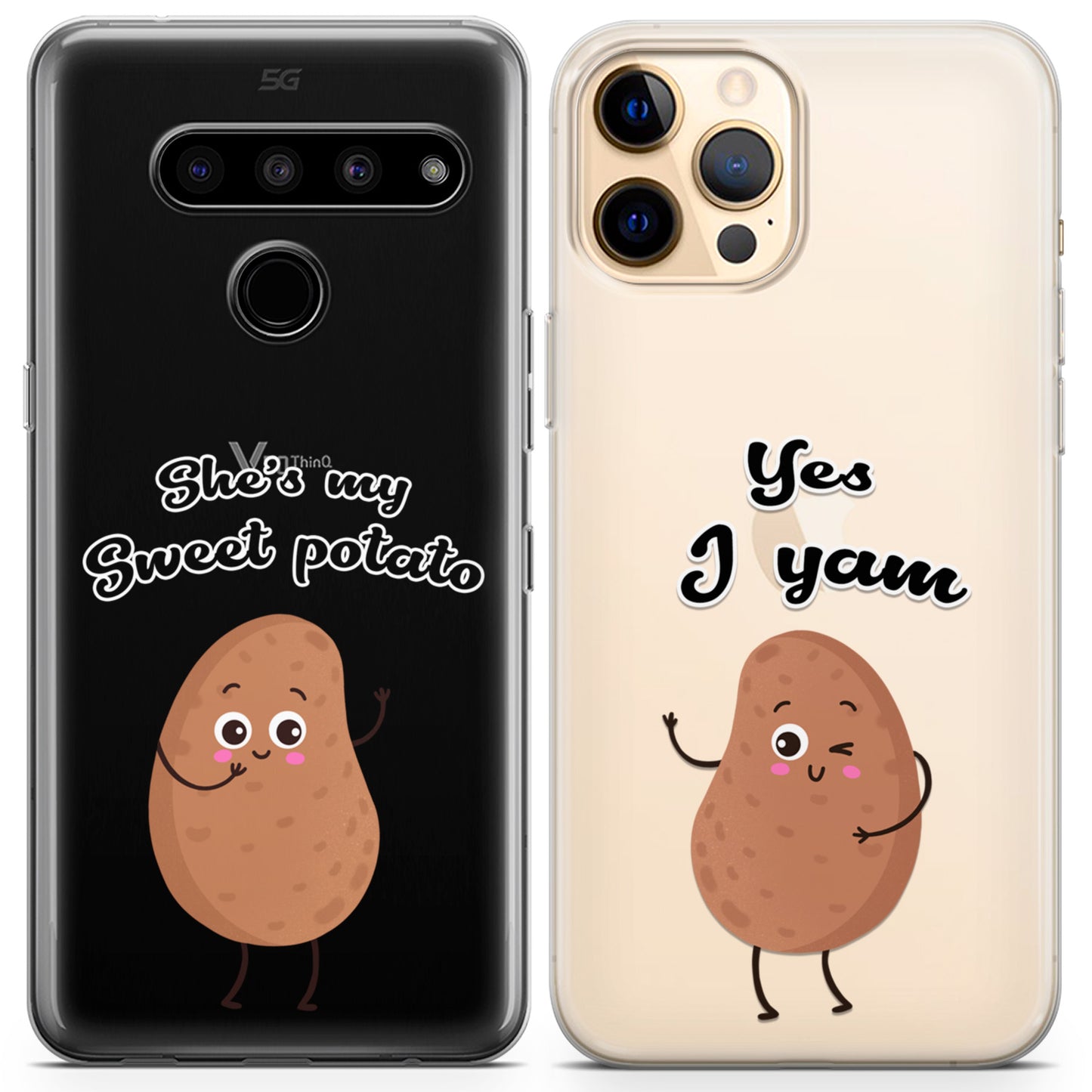 Cavka iPhone Couple Cases Sweet Potatoes