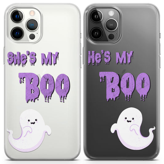 Cavka iPhone Couple Cases Funny Ghosts