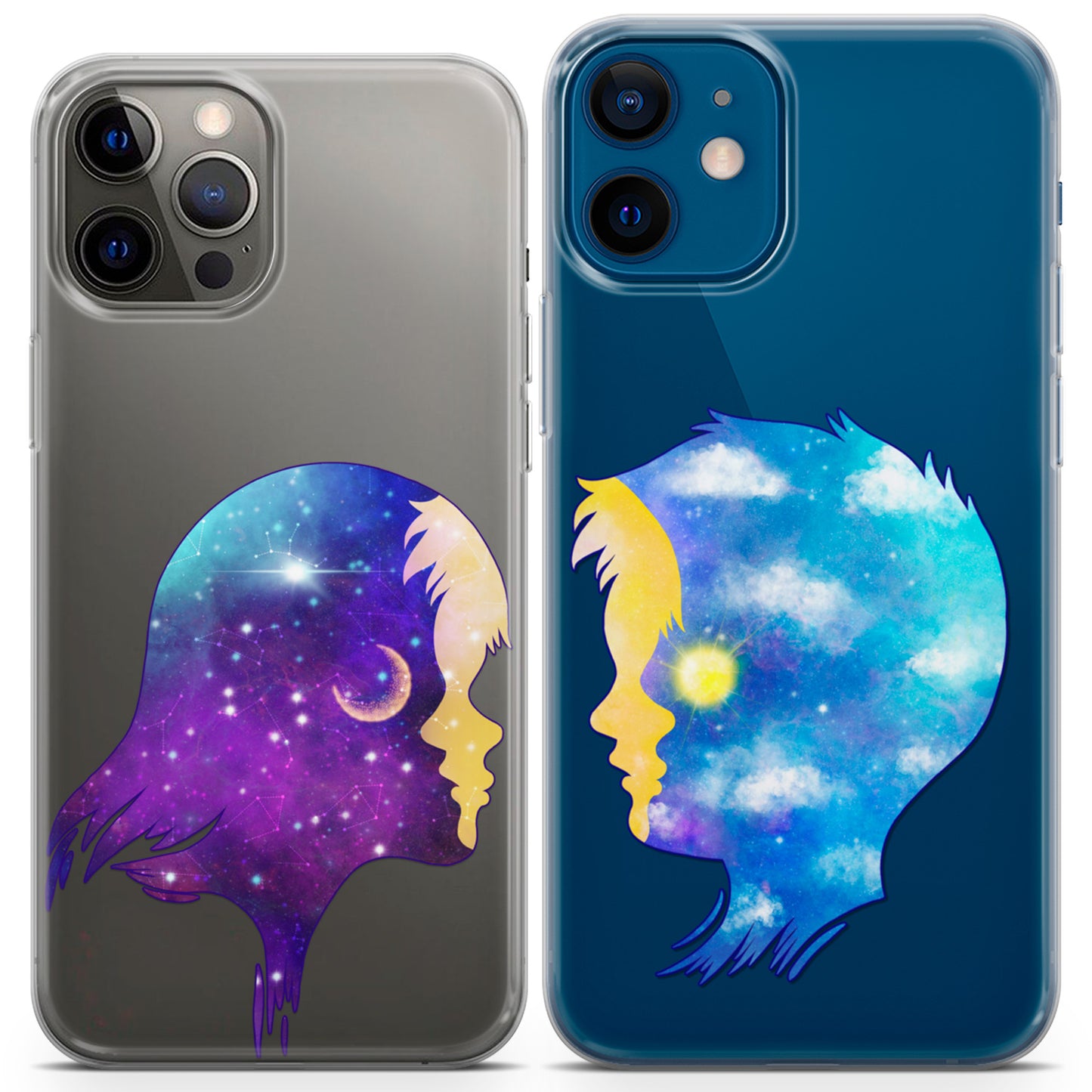 Cavka iPhone Couple Cases Day and Night Love