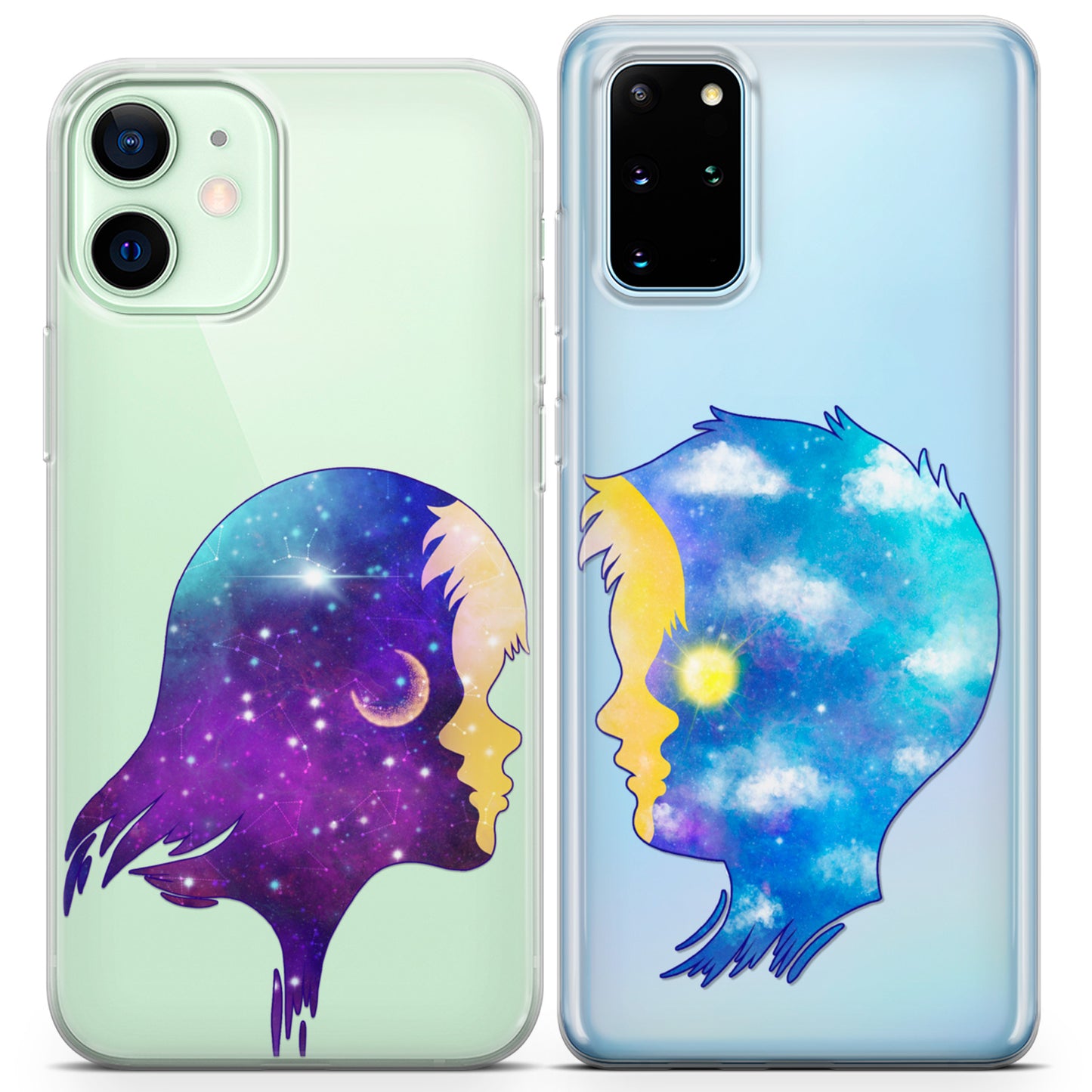 Cavka iPhone Couple Cases Day and Night Love