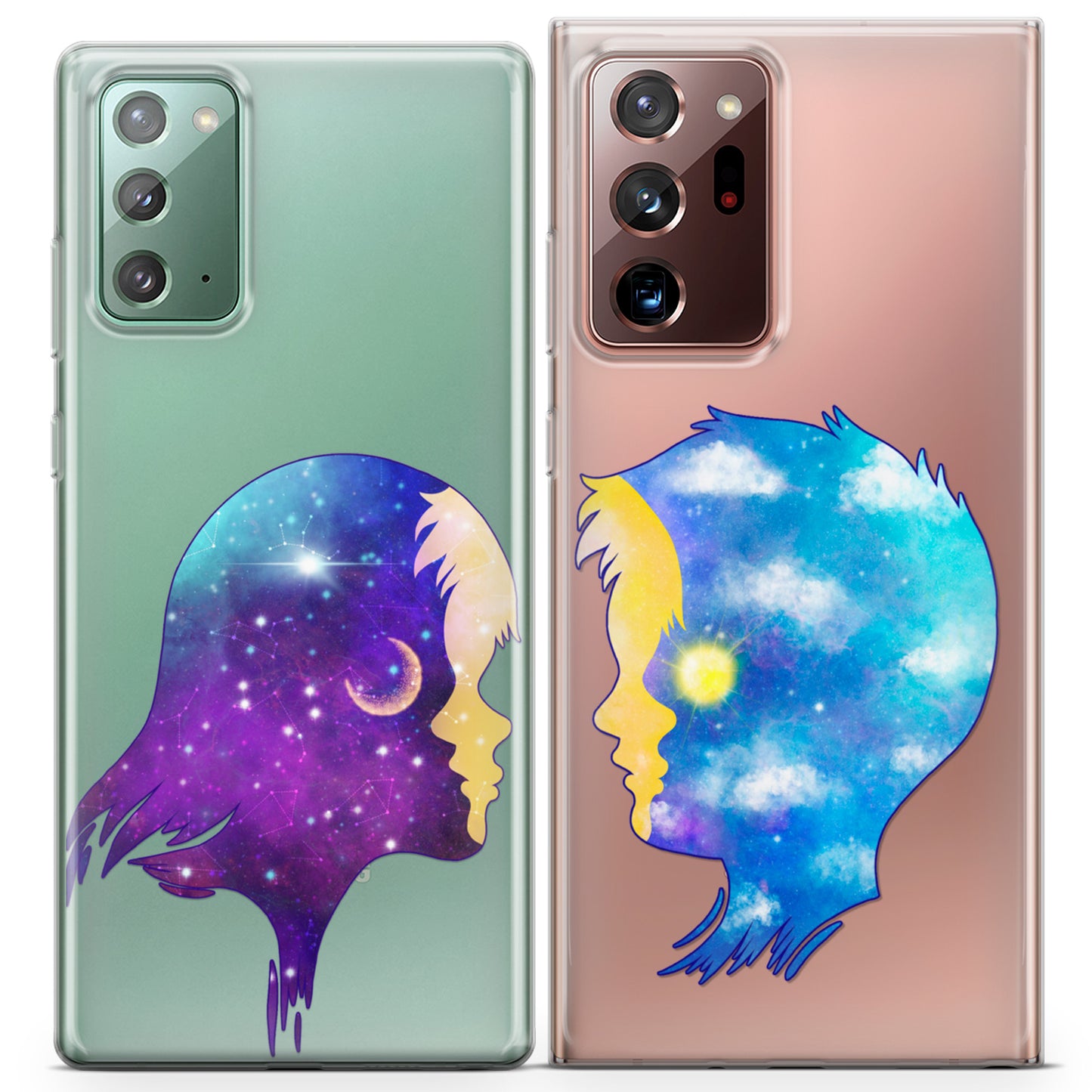 Cavka iPhone Couple Cases Day and Night Love