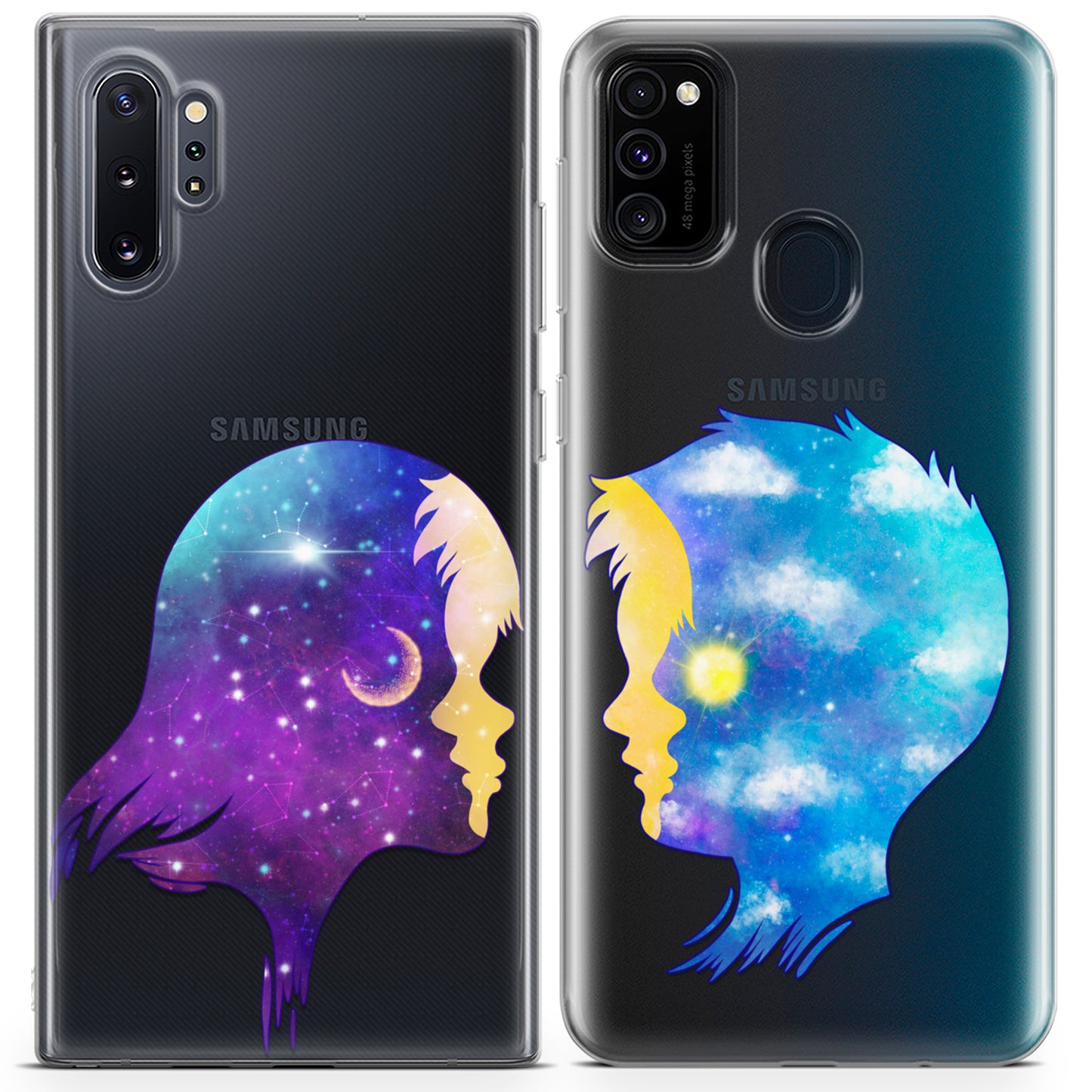 Cavka iPhone Couple Cases Day and Night Love