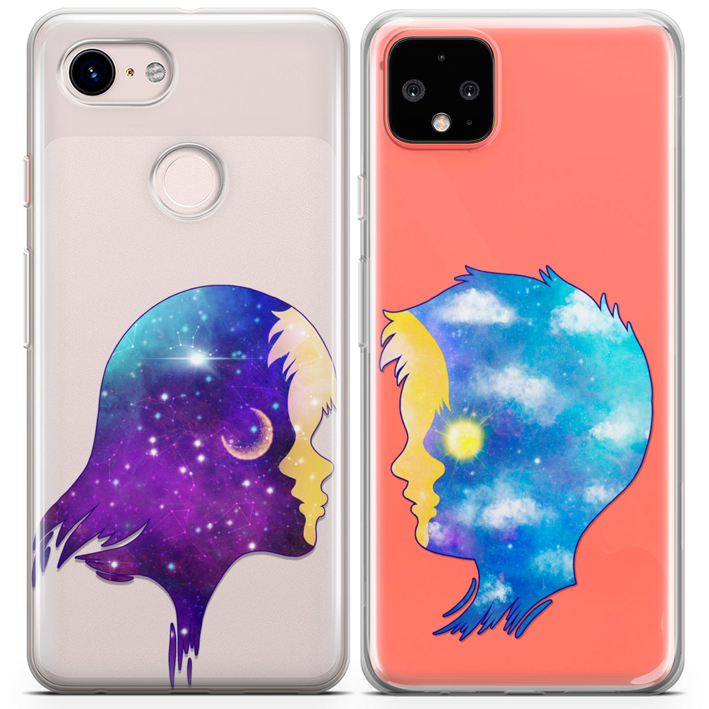 Cavka iPhone Couple Cases Day and Night Love