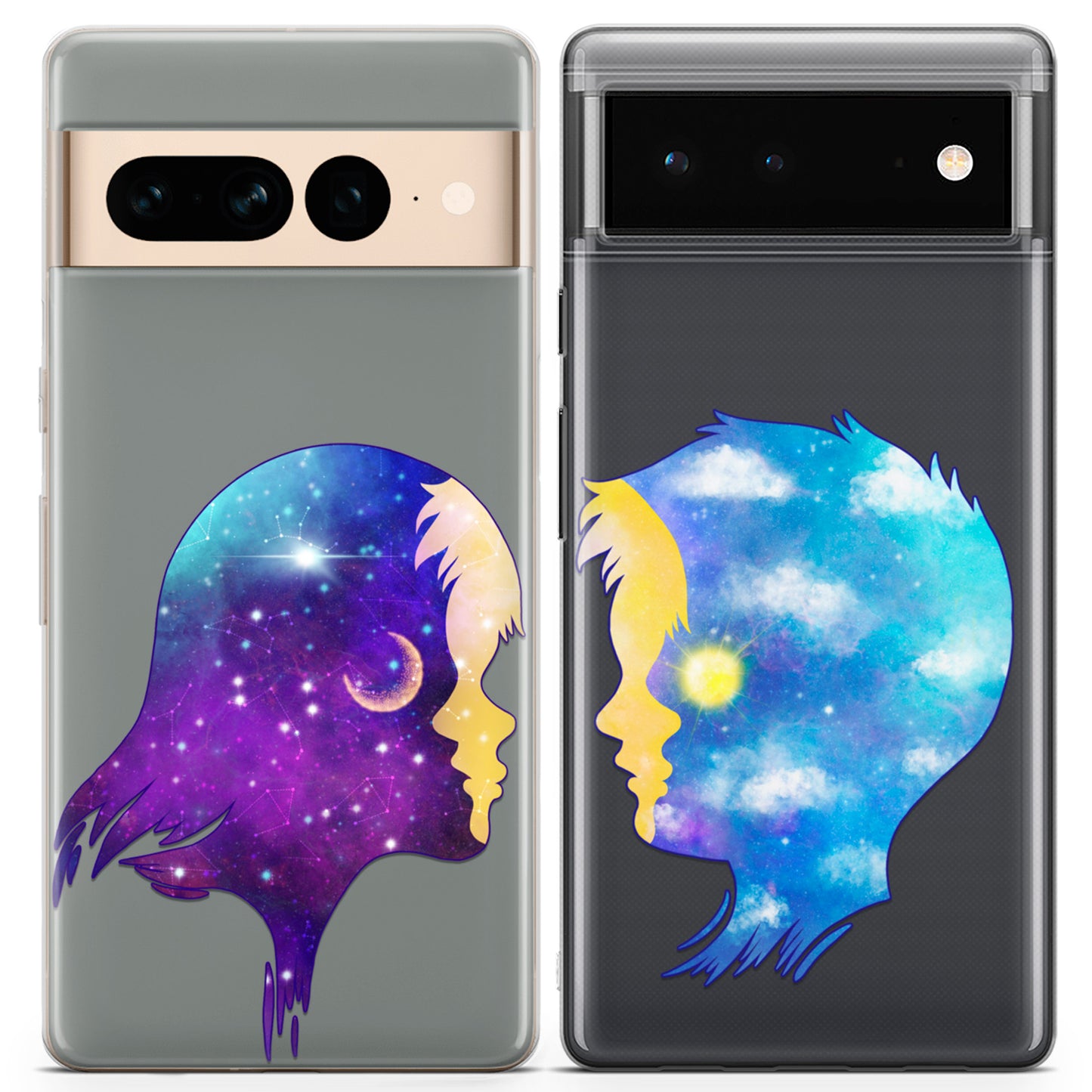 Cavka iPhone Couple Cases Day and Night Love