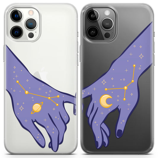 Cavka iPhone Couple Cases Celestial Hands