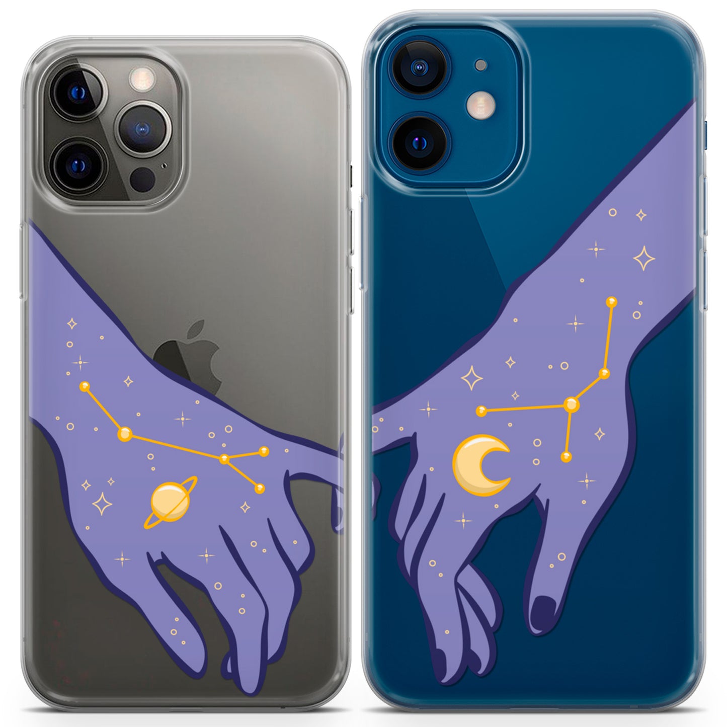 Cavka iPhone Couple Cases Celestial Hands