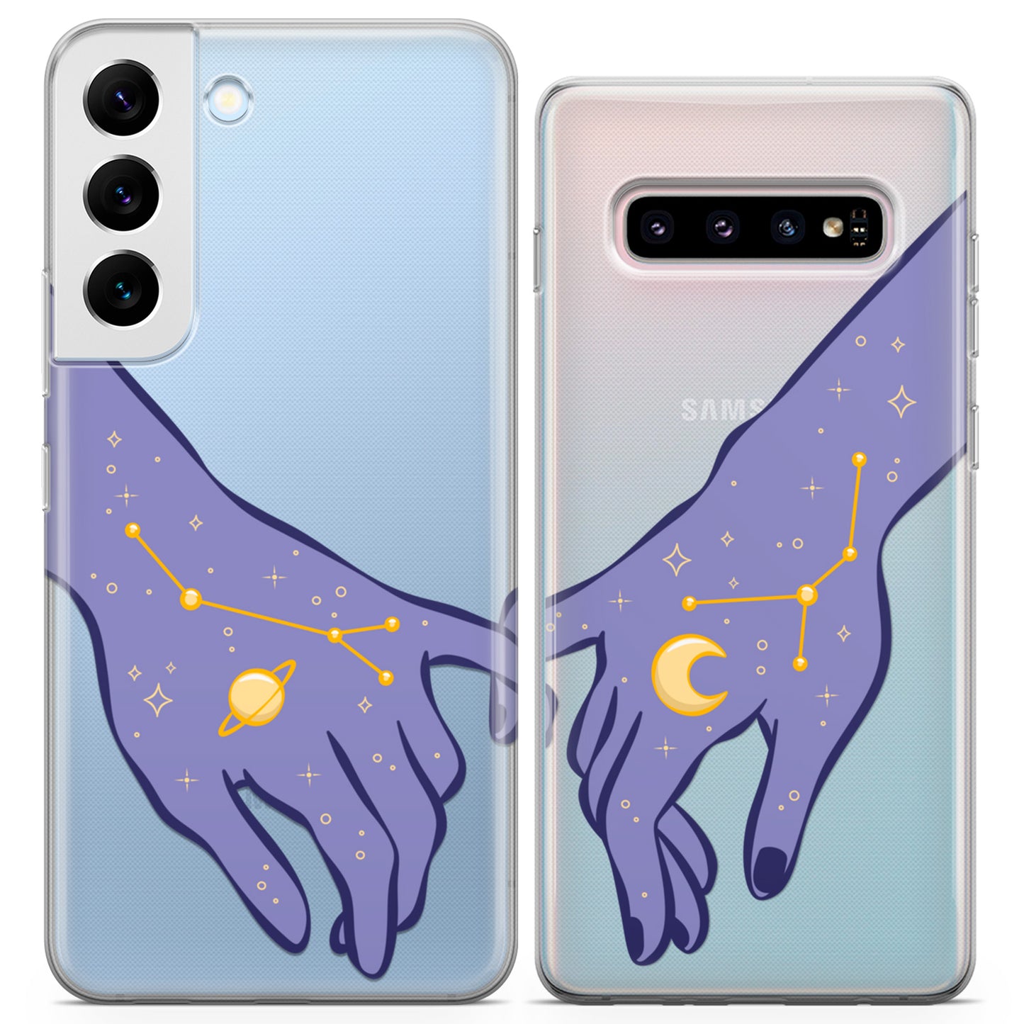 Cavka iPhone Couple Cases Celestial Hands