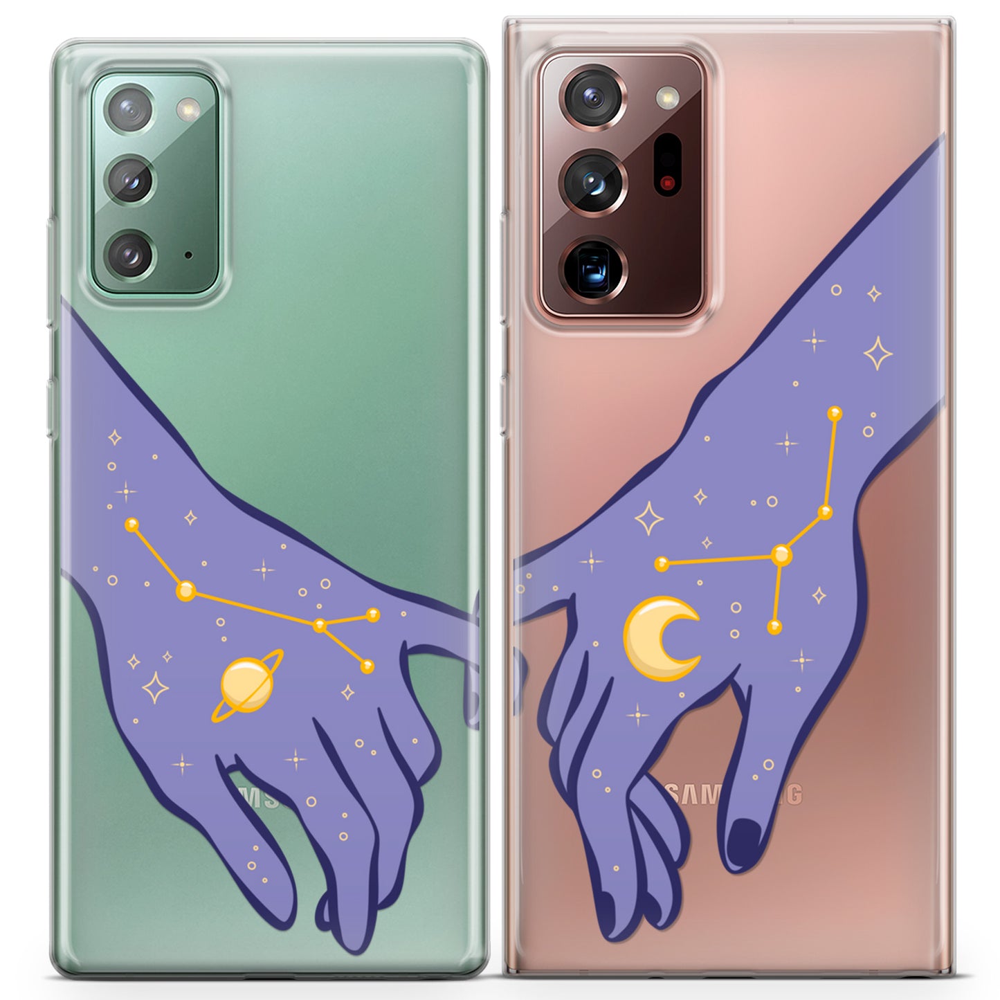 Cavka iPhone Couple Cases Celestial Hands