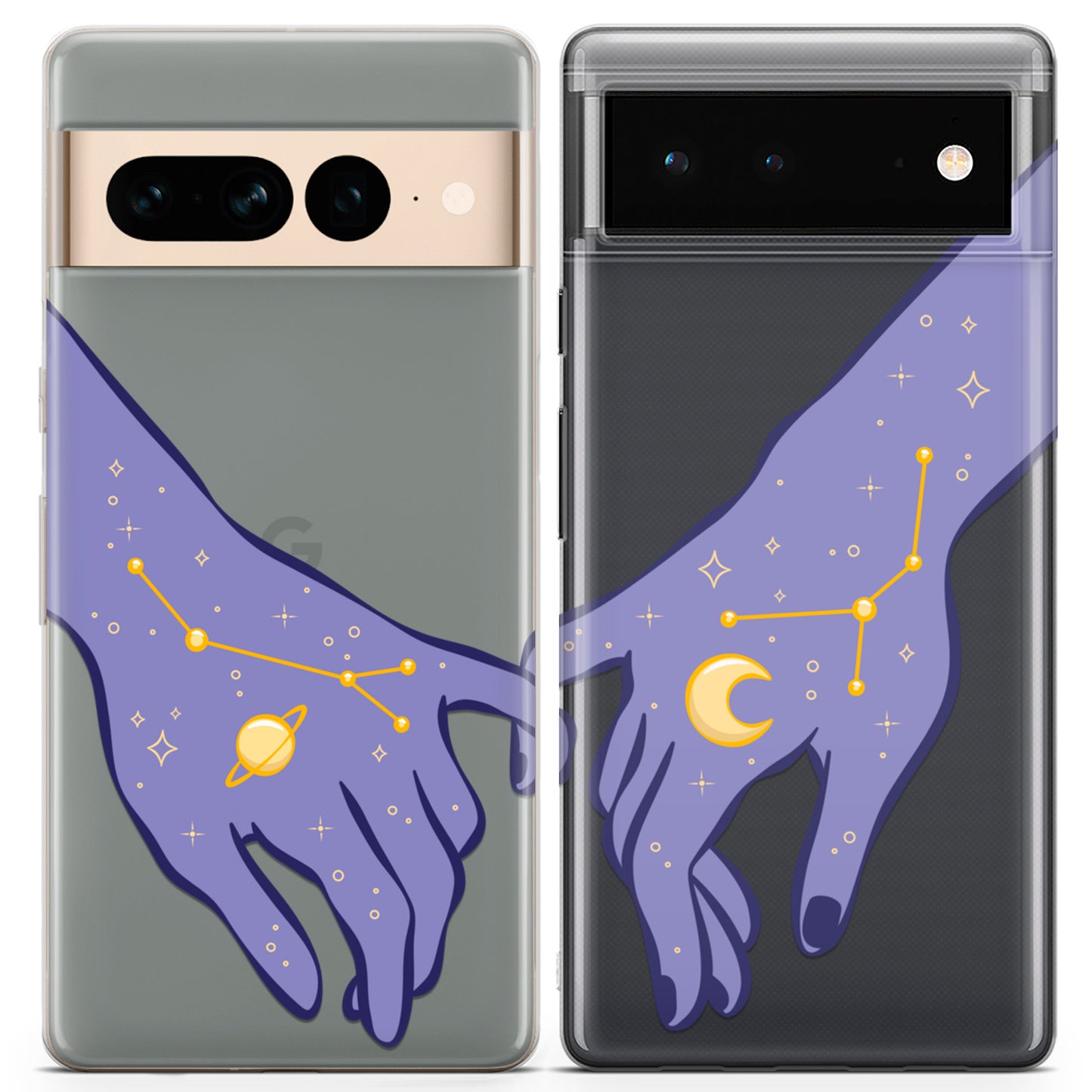 Cavka iPhone Couple Cases Celestial Hands