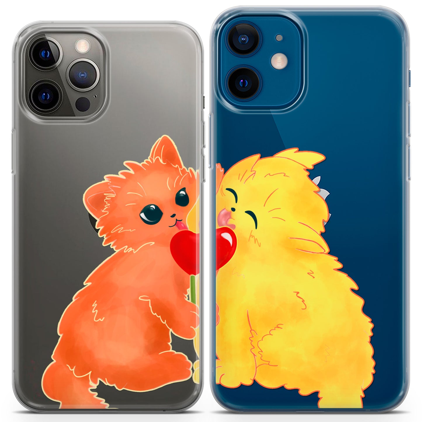 Cavka iPhone Couple Cases Sunny Cats