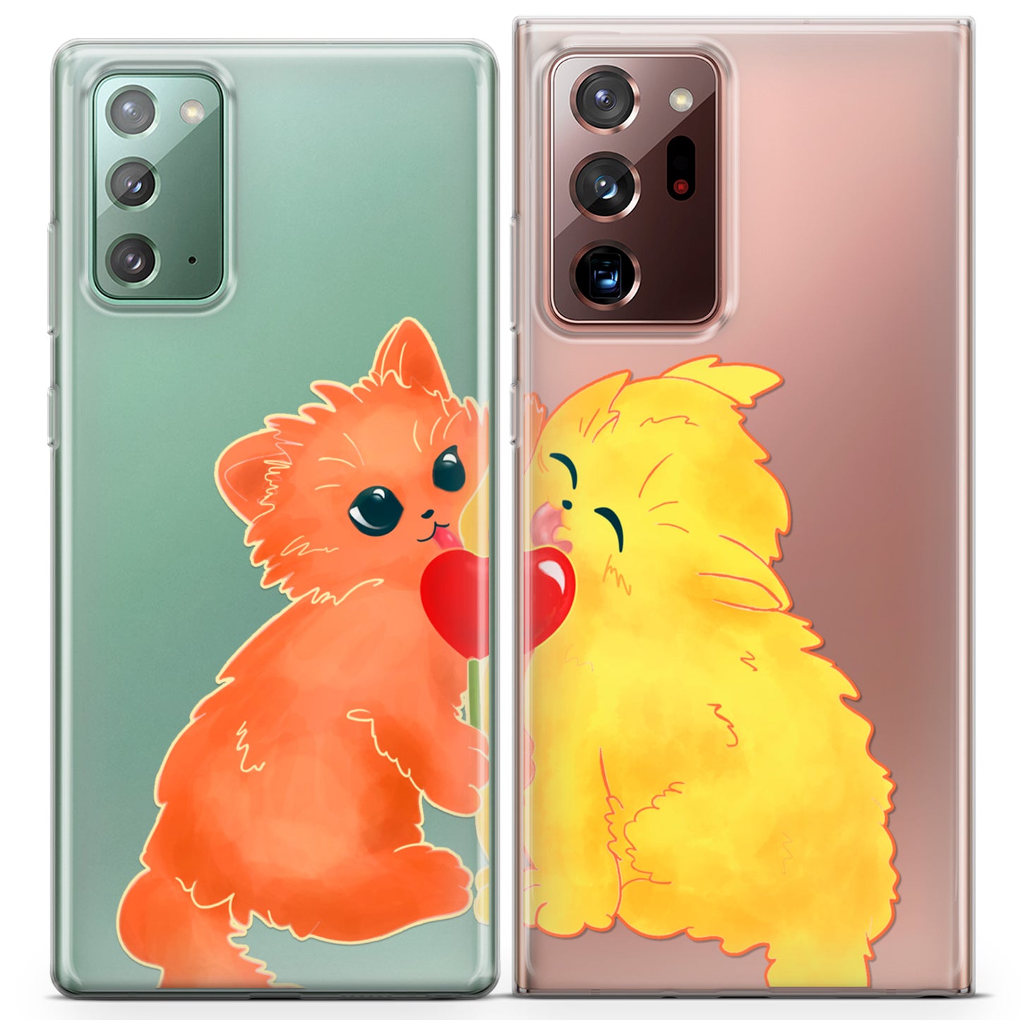 Cavka iPhone Couple Cases Sunny Cats