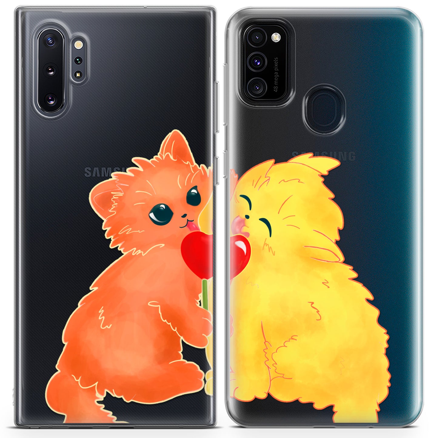 Cavka iPhone Couple Cases Sunny Cats