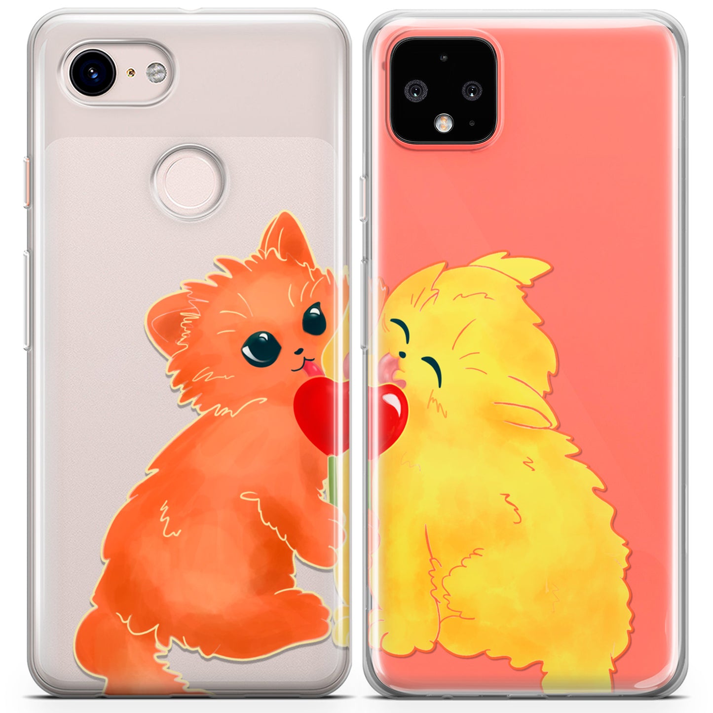 Cavka iPhone Couple Cases Sunny Cats