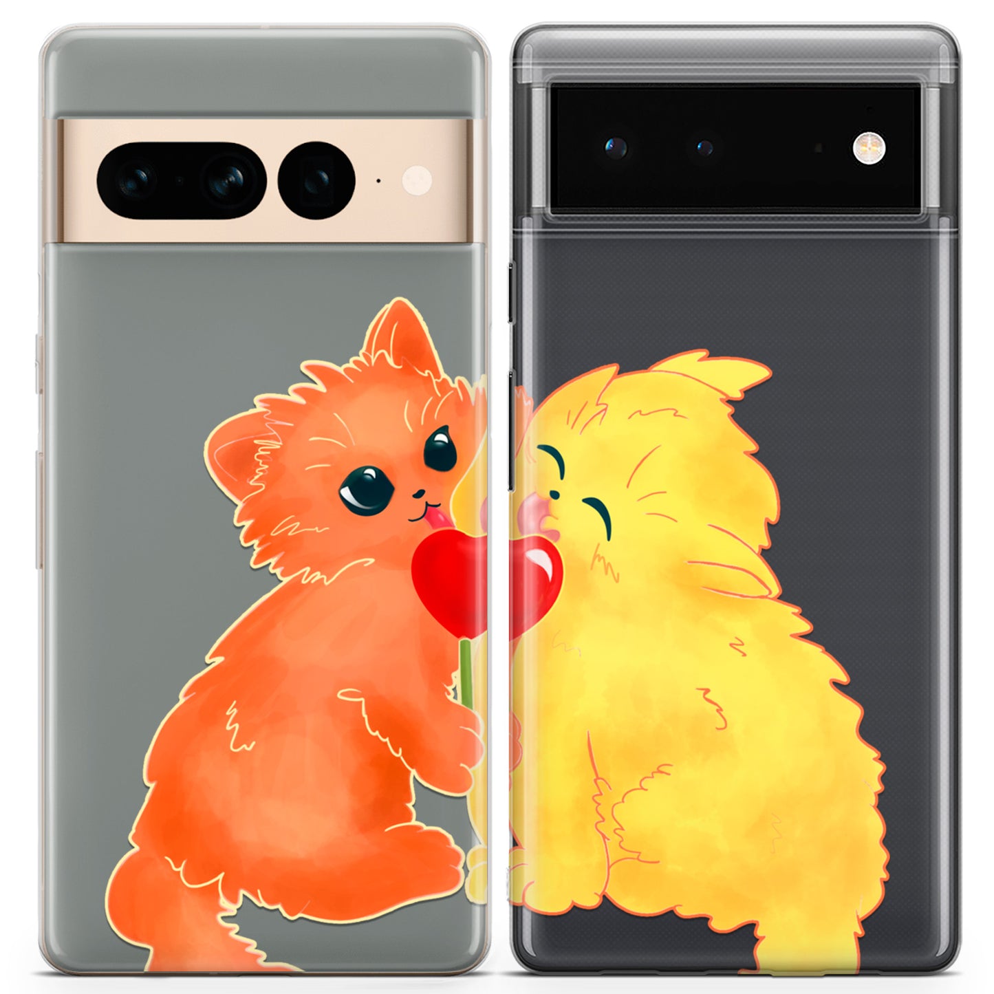 Cavka iPhone Couple Cases Sunny Cats