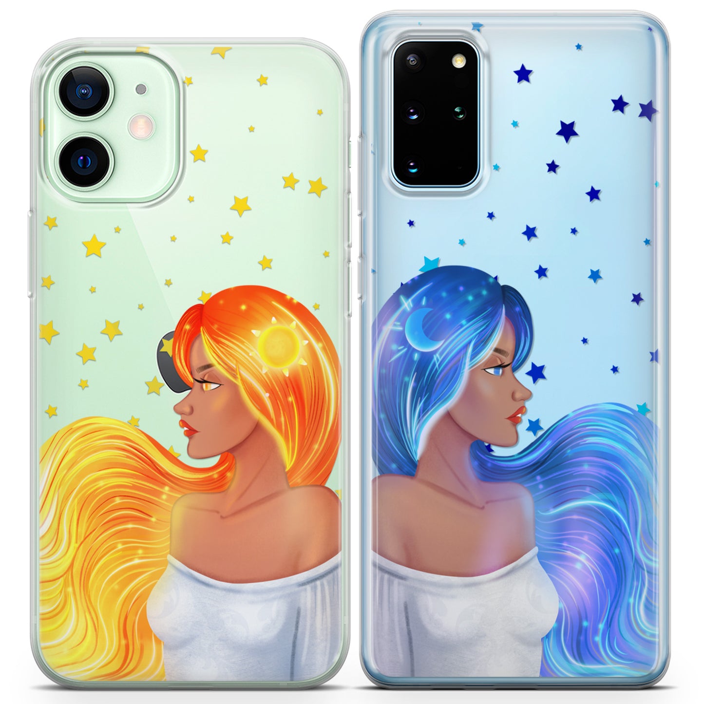 Cavka iPhone Couple Cases Day and Night