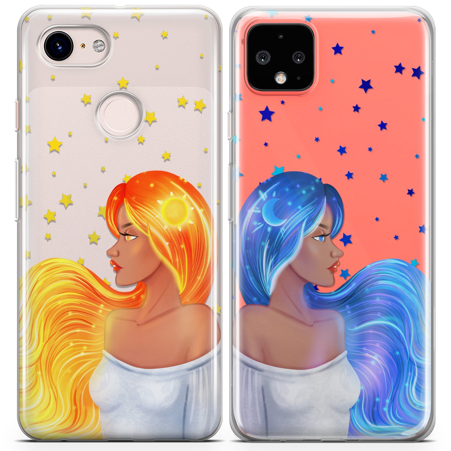 Cavka iPhone Couple Cases Day and Night