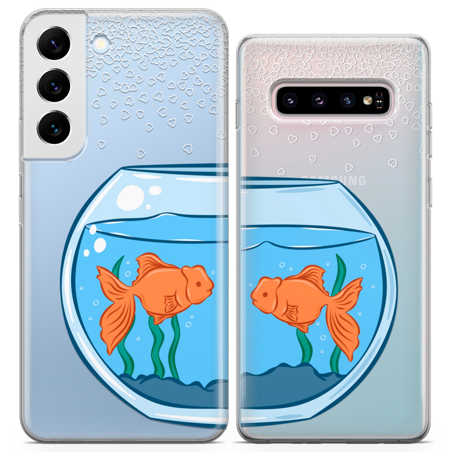 Cavka iPhone Couple Cases Aquarium Fishes