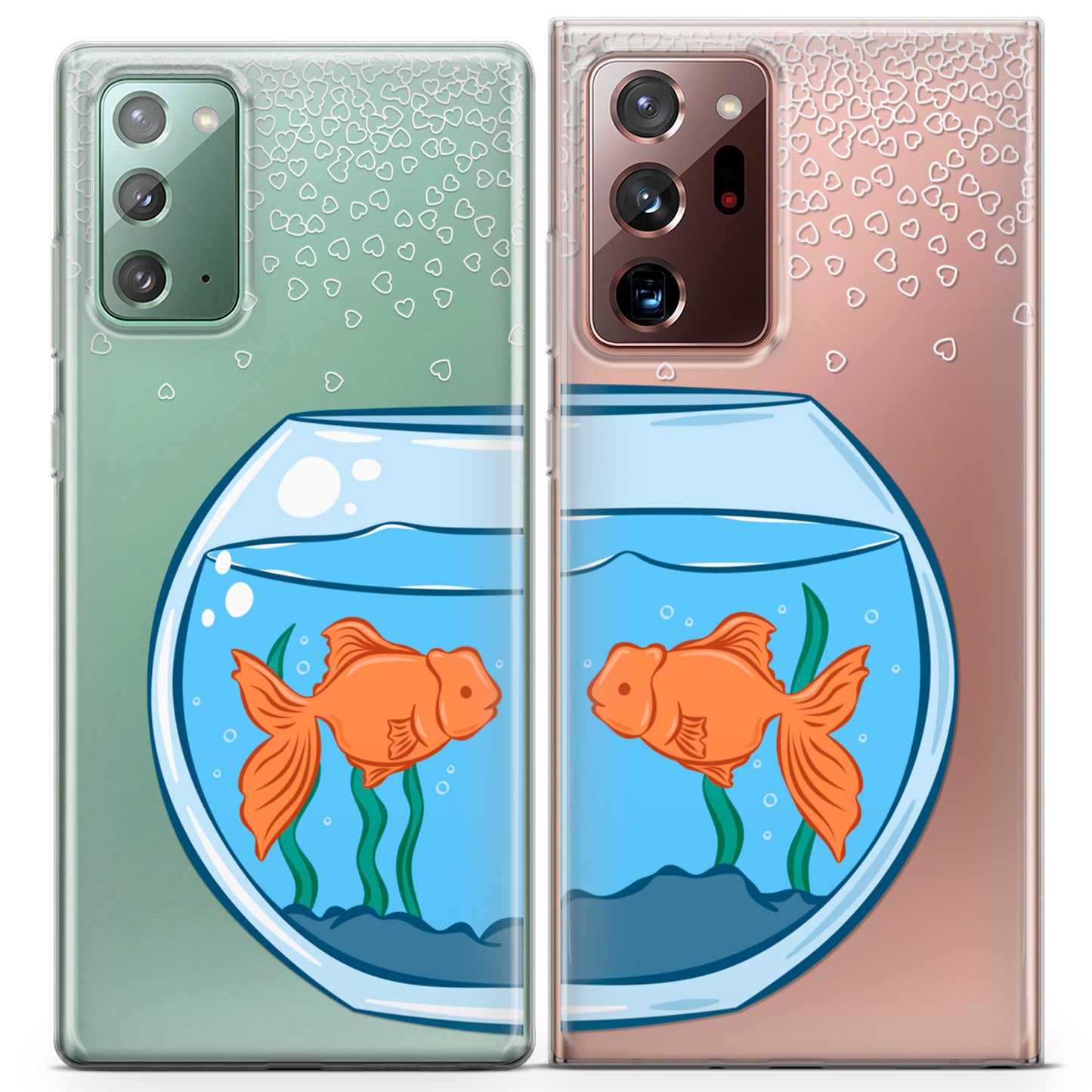 Cavka iPhone Couple Cases Aquarium Fishes