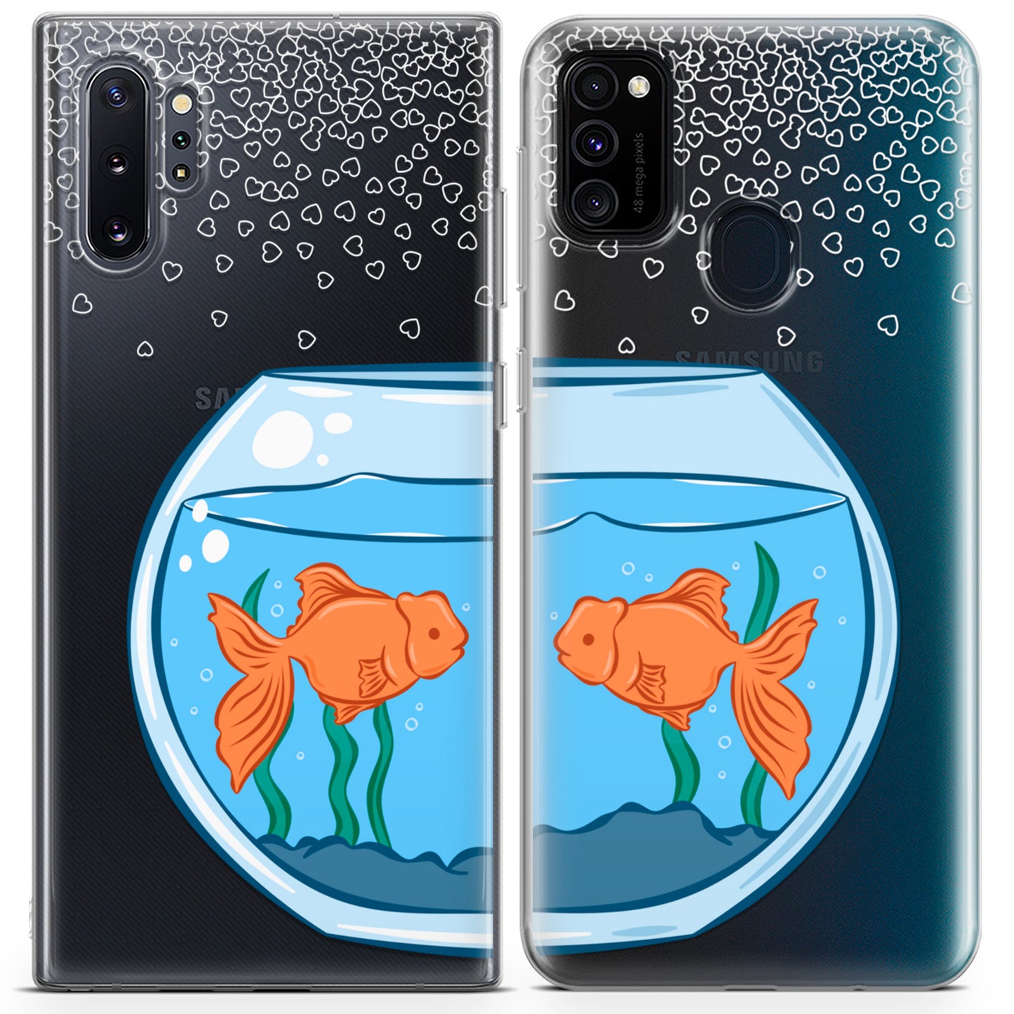 Cavka iPhone Couple Cases Aquarium Fishes