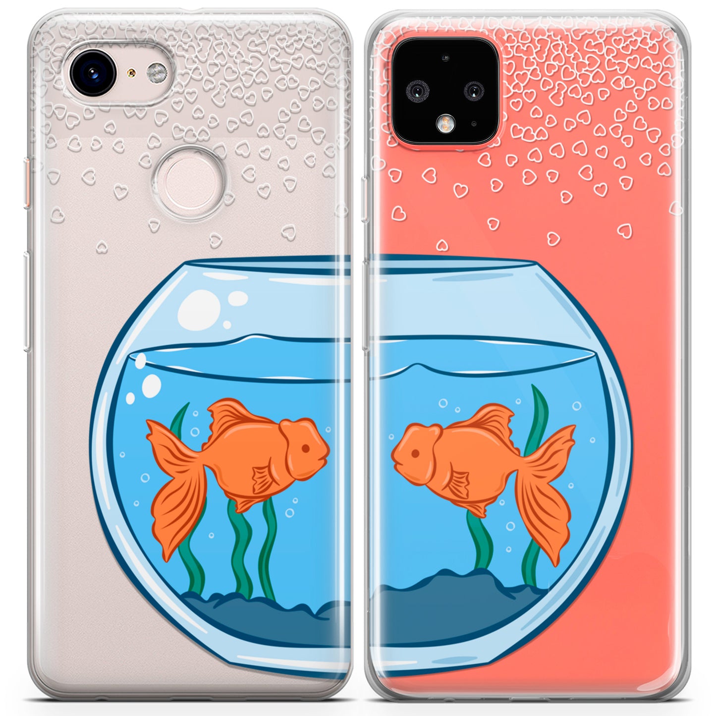 Cavka iPhone Couple Cases Aquarium Fishes