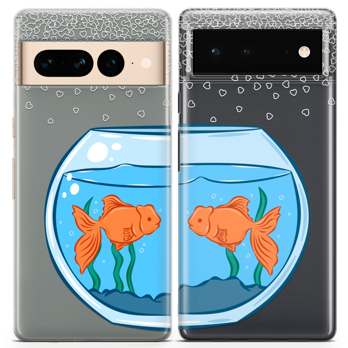 Cavka iPhone Couple Cases Aquarium Fishes