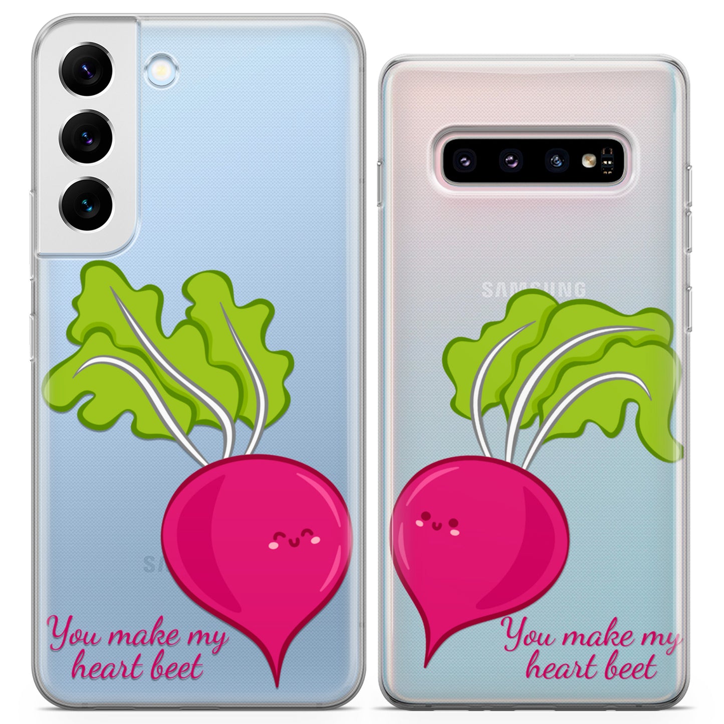 Cavka iPhone Couple Cases You Make My Heart Beet