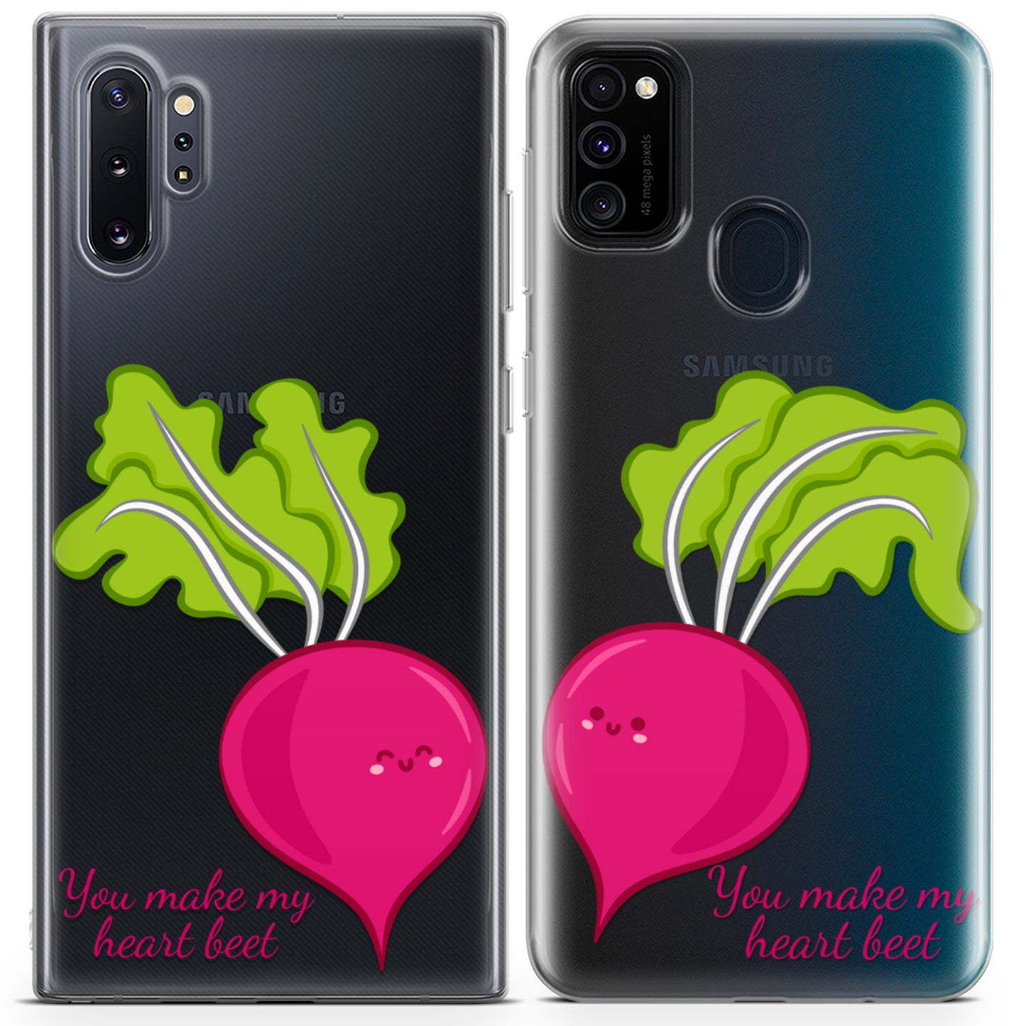 Cavka iPhone Couple Cases You Make My Heart Beet