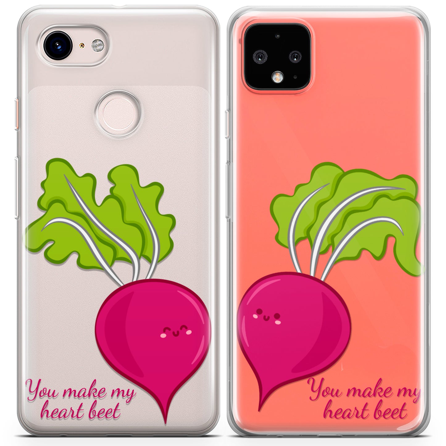 Cavka iPhone Couple Cases You Make My Heart Beet