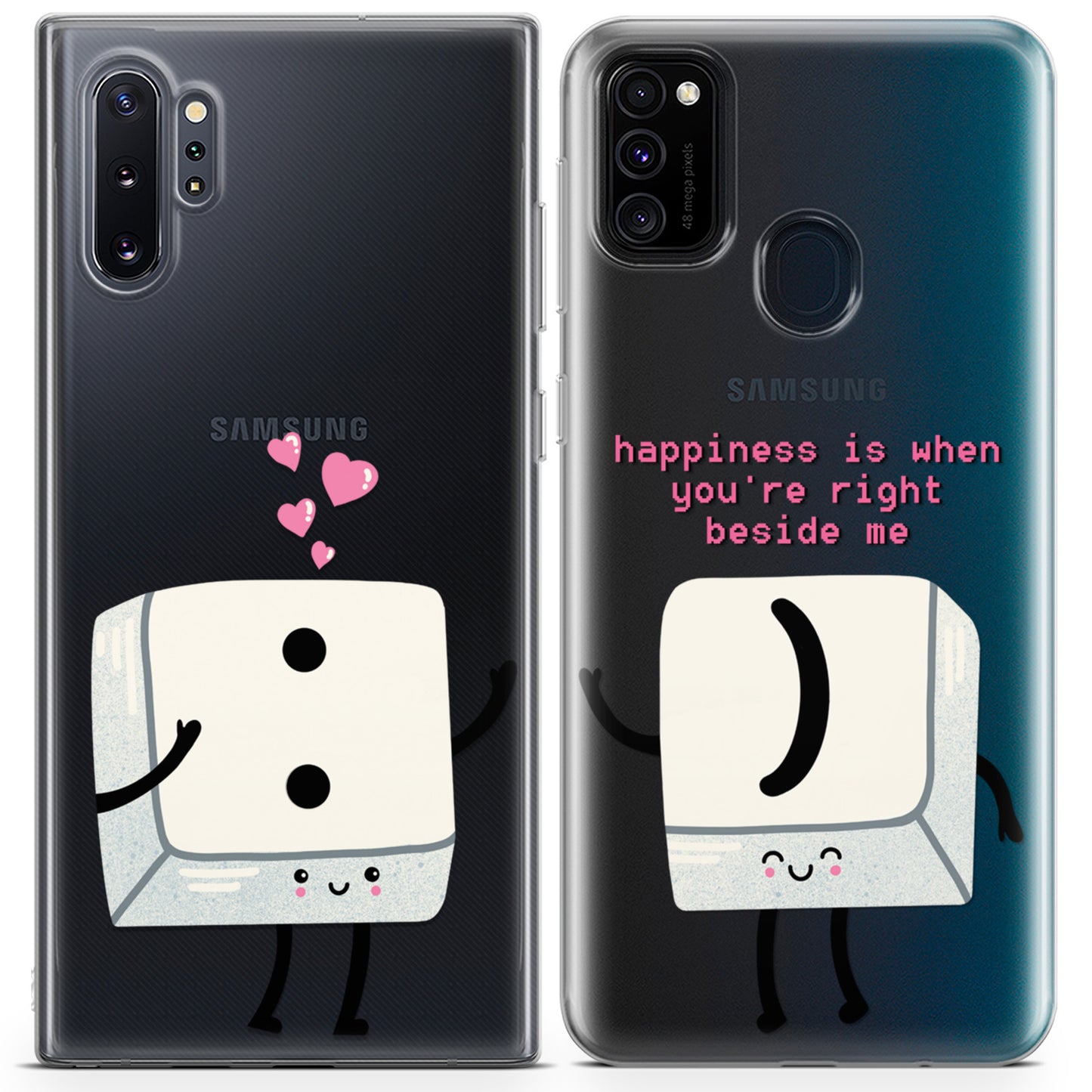 Cavka iPhone Couple Cases Funny Keys